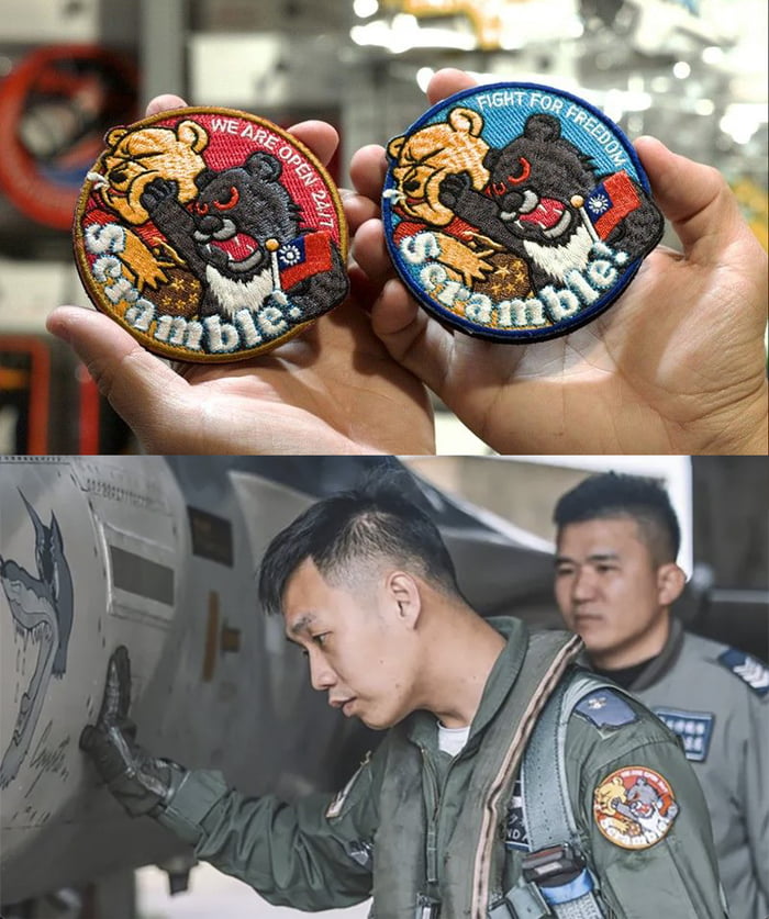 Taiwan Air Force has new badges and they are hilarious. I definitely want one.