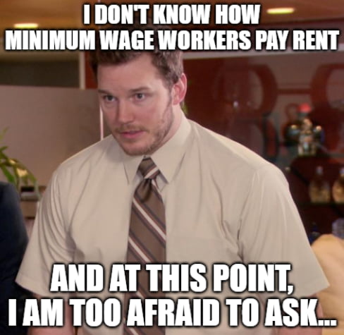 I'm a doctor and can barely pay rent