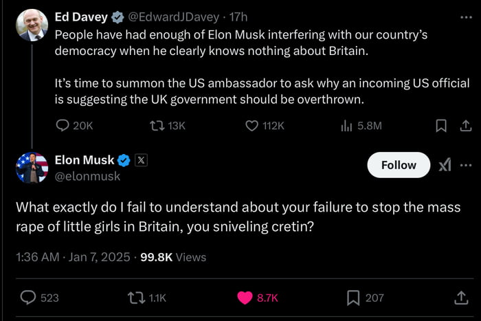 Love the anti Muslim Elon arc lately