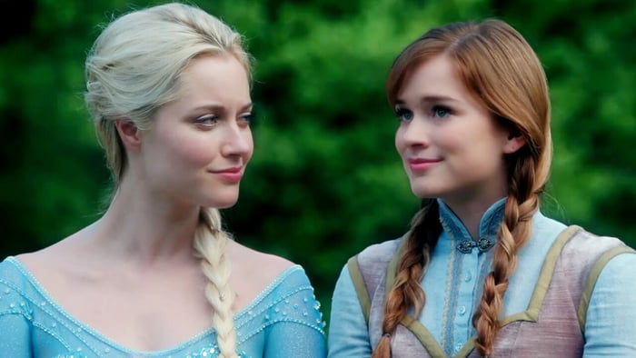 10 Years Ago Elsa and Anna went Live Action