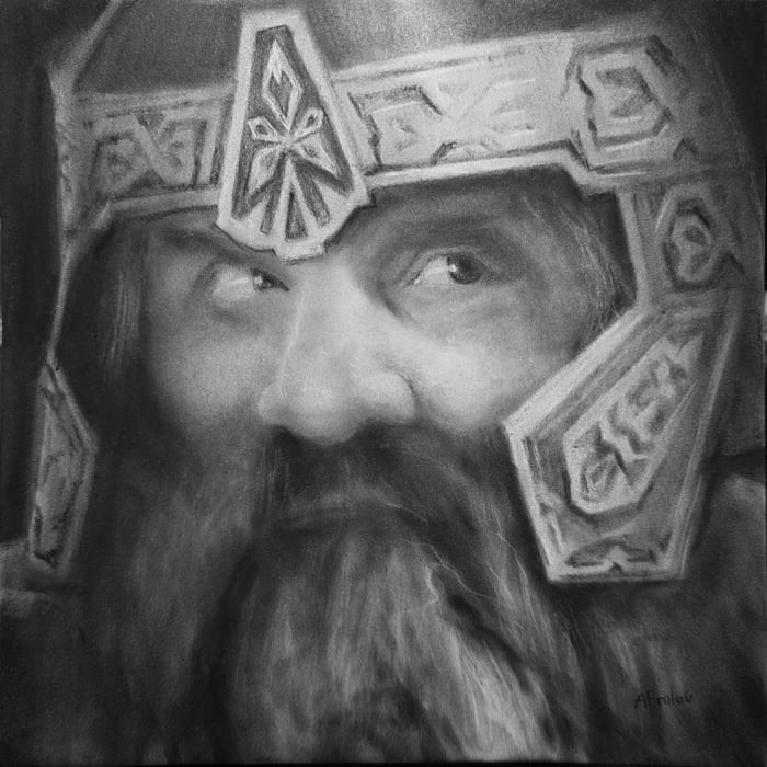 My charcoal practice