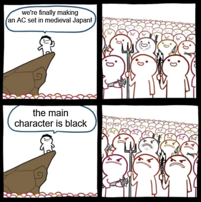 Ubisoft sucking Blackrock d*ck again