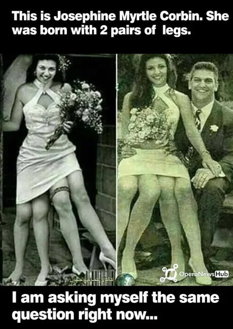 He looks happy, like a dog with 2 dicks