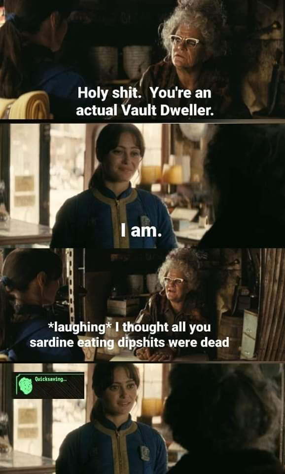 When the NPC gets out of line