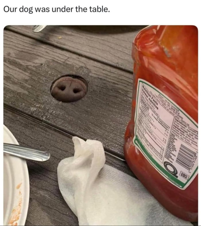 "This smells delicious. Let's share"