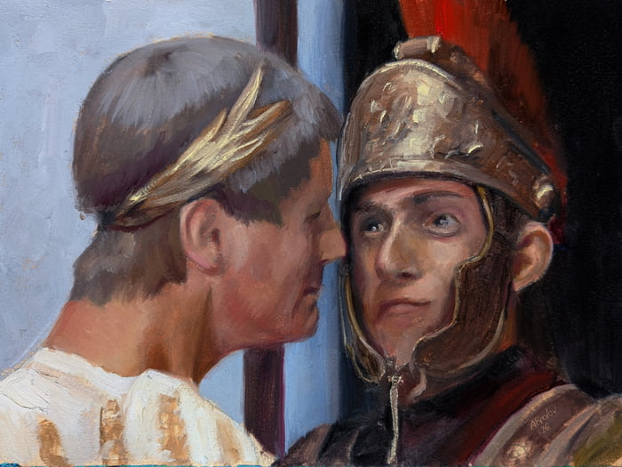 "Biggus" - my oil painting