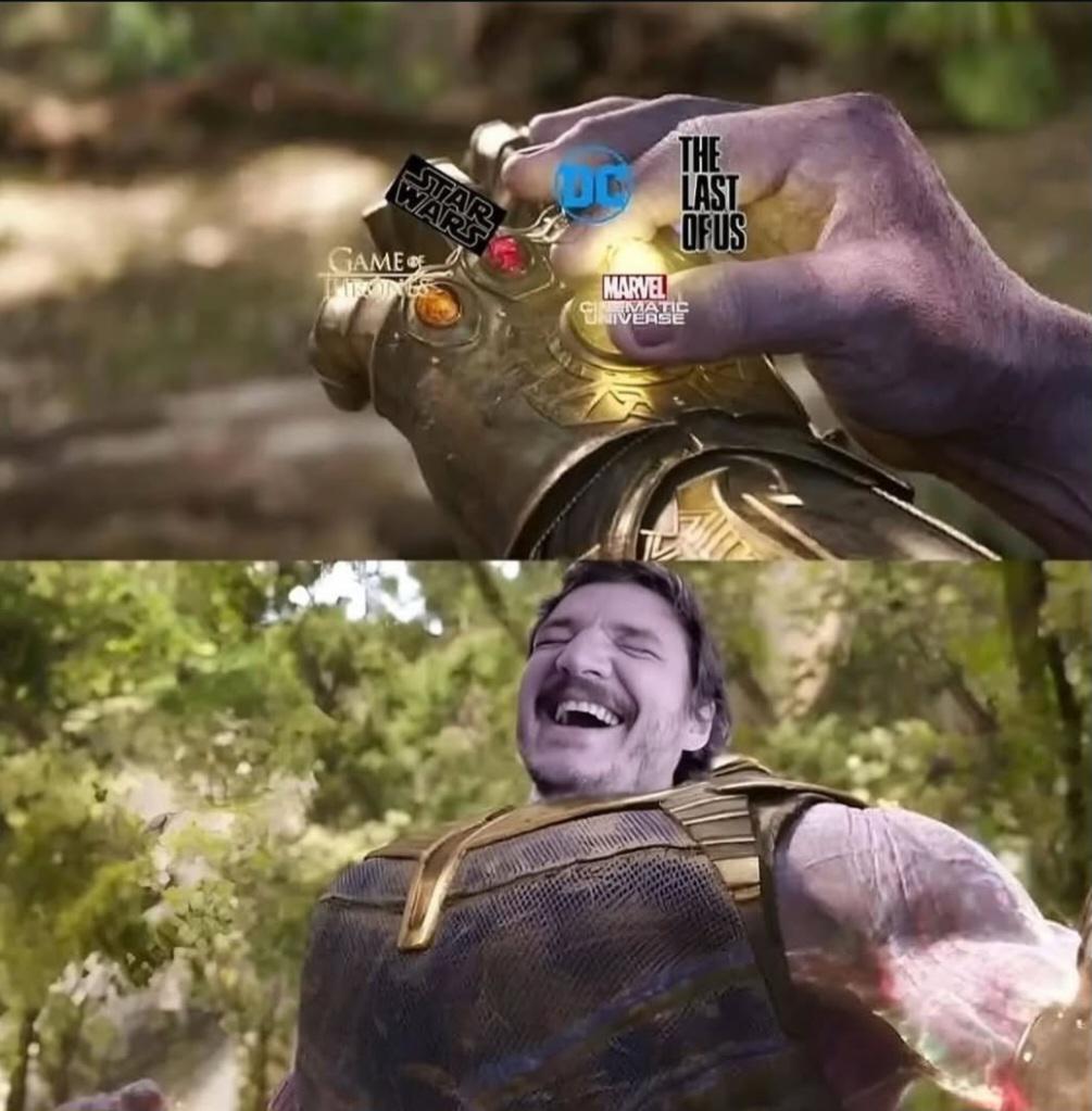 Pedro building his own cinematic universe