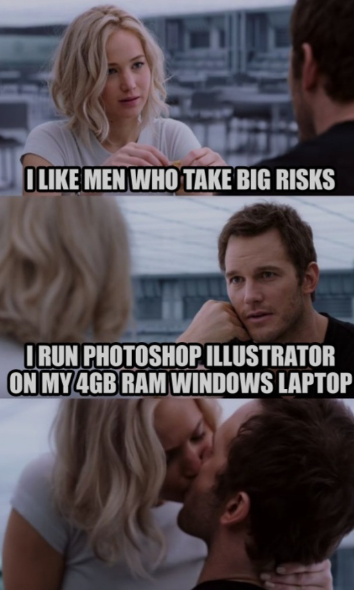 I take big risks