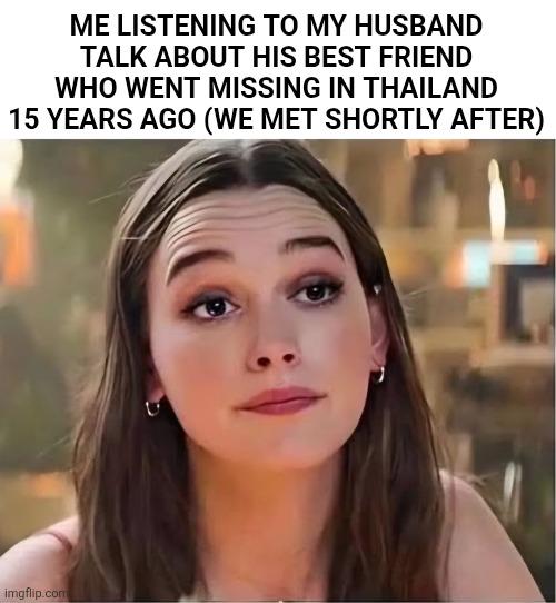 He's dangerously close to connecting the dots