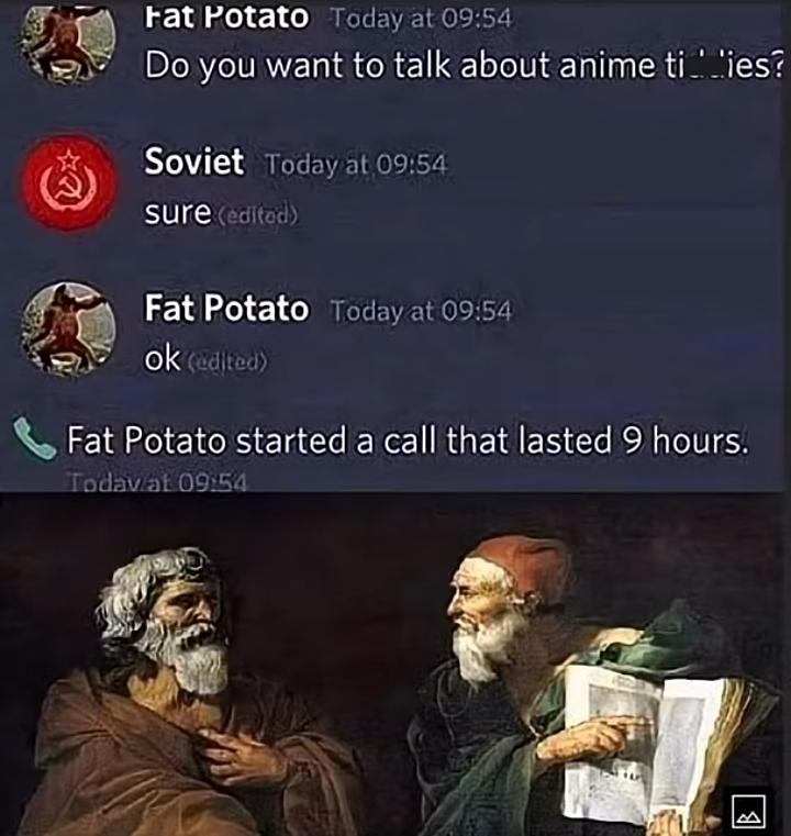 Such legendary conversation