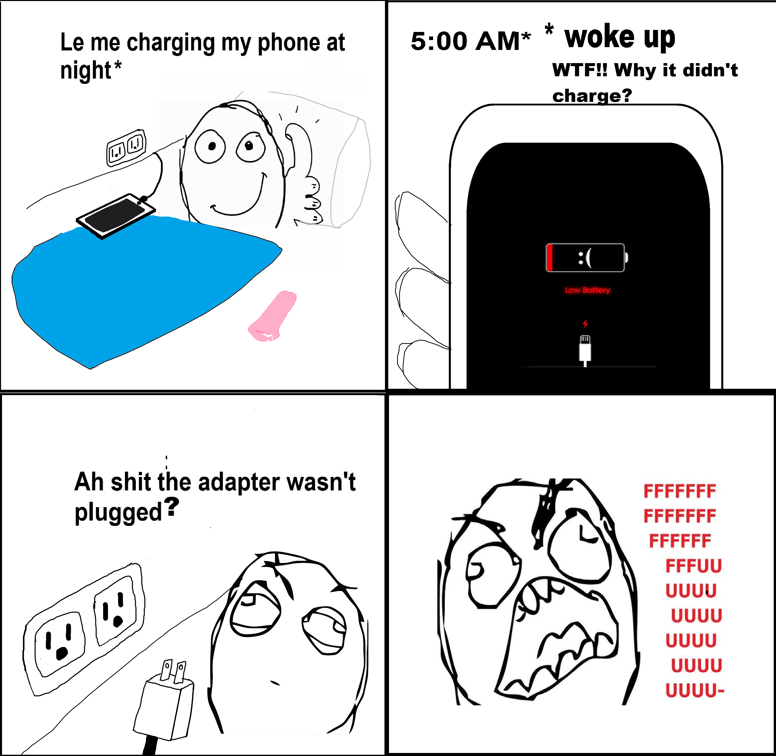 Phone charge fail