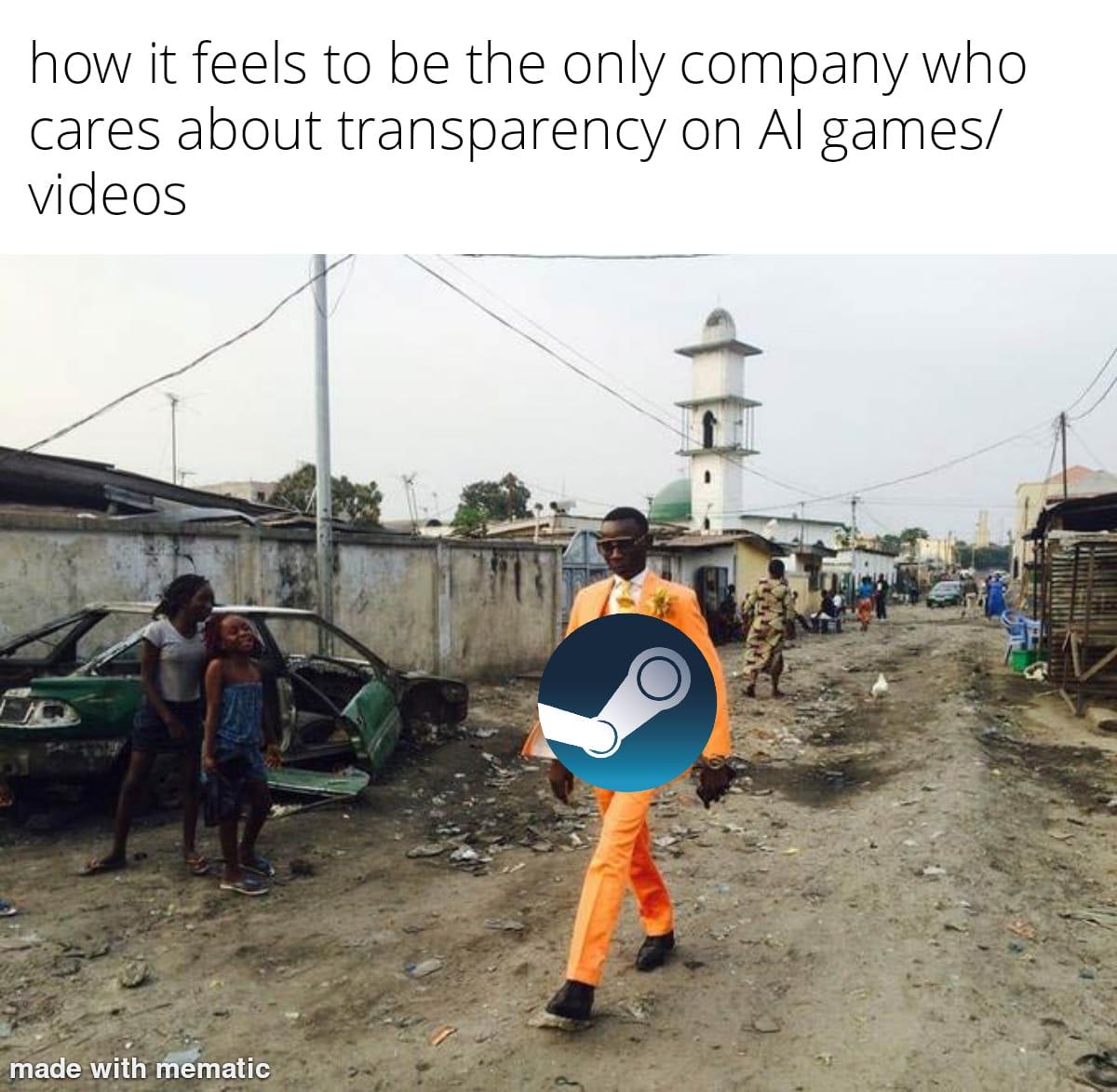 Thank for your service Steam.