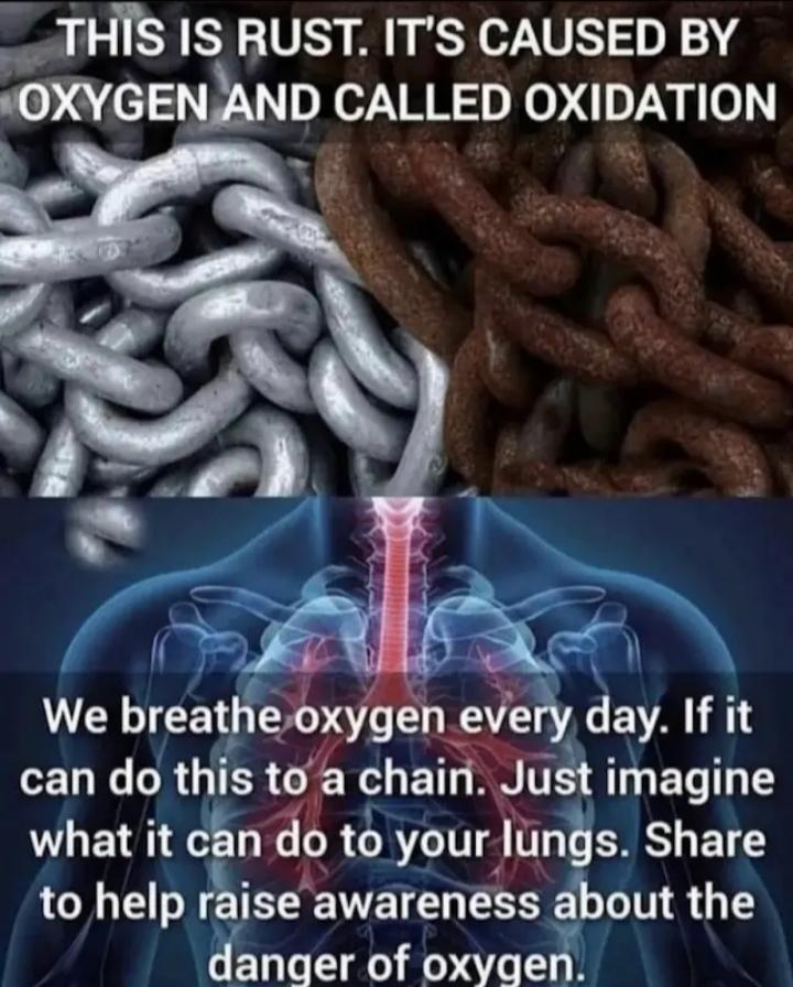Beware of Oxygen