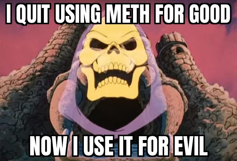 And just like that... Evil