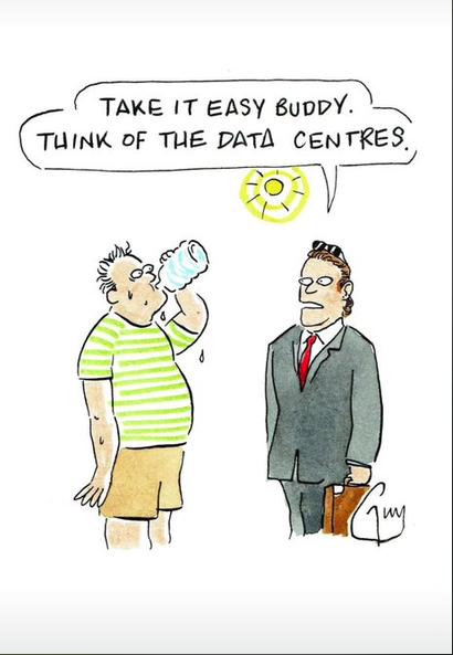 AI is limited due to our water consumptions