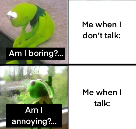 An introvert in life in a nutshell