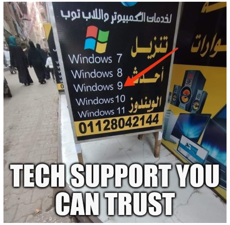 Windows 9 found safe and well in San Paulo