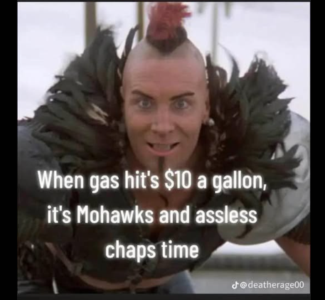 Already got the chaps.