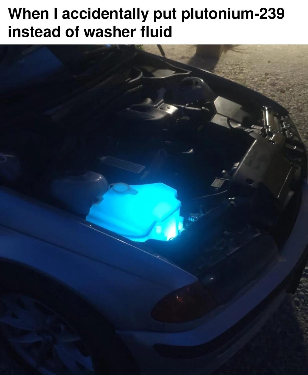 At least it's not glowing green