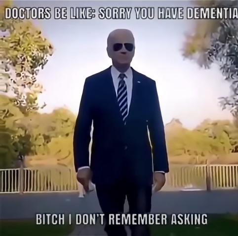 I don’t remember asking