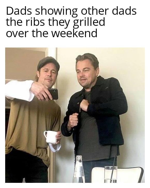 The highest form of male bonding.