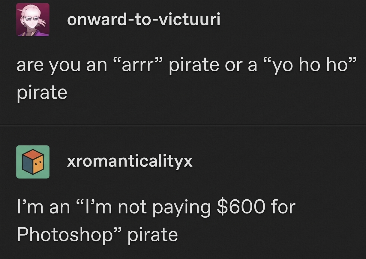 Yeh I am that pirate 🦜