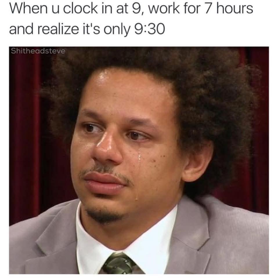 My typical day at work