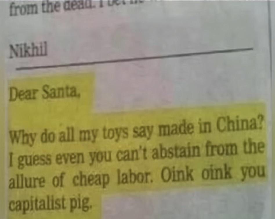 Dear Santa
