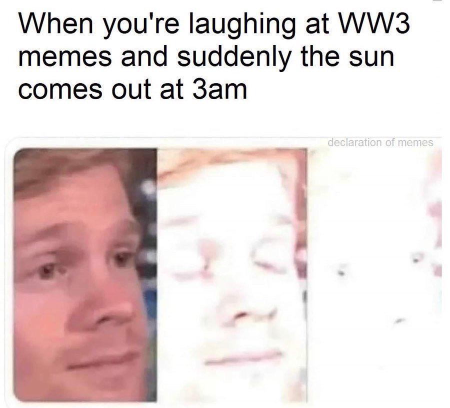 It's bright out there