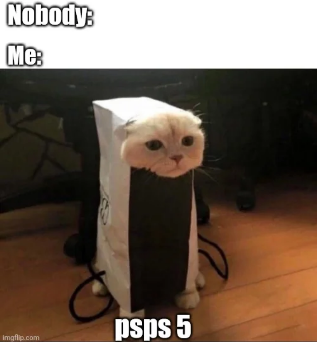 I need one