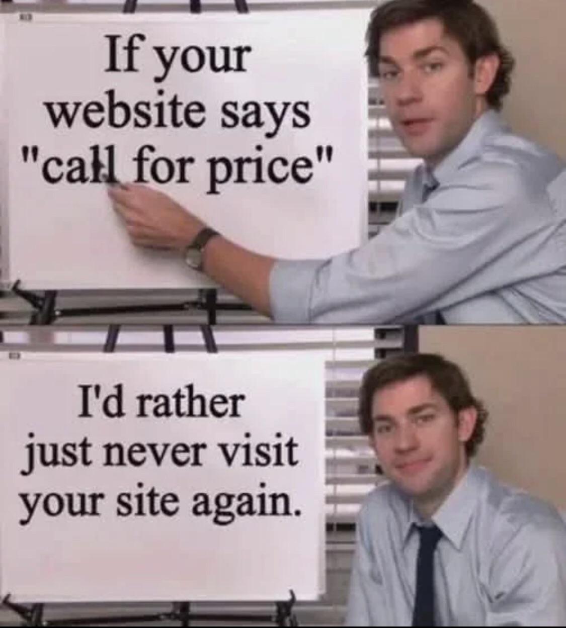 never again