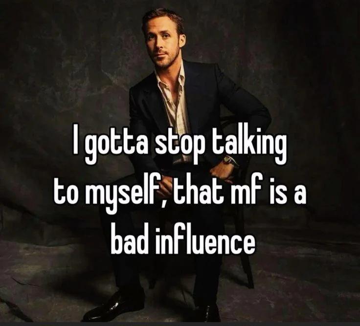 When you gaslight yourself