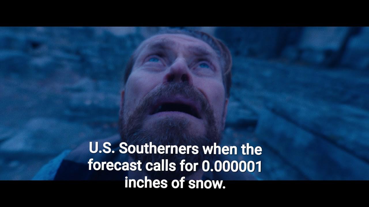 Snow in the US South