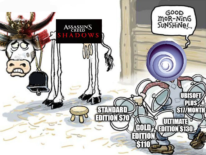 Time to milk the Ubisoft cash cow.