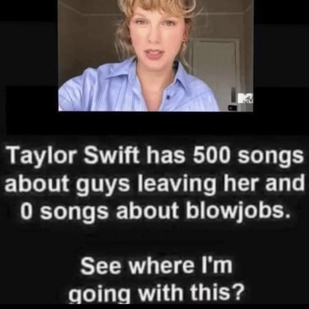 No wonder guys leaving her