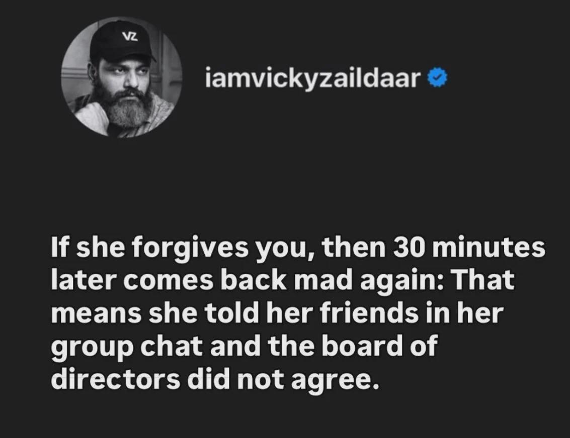 You blame her friends and you're the wrong one again