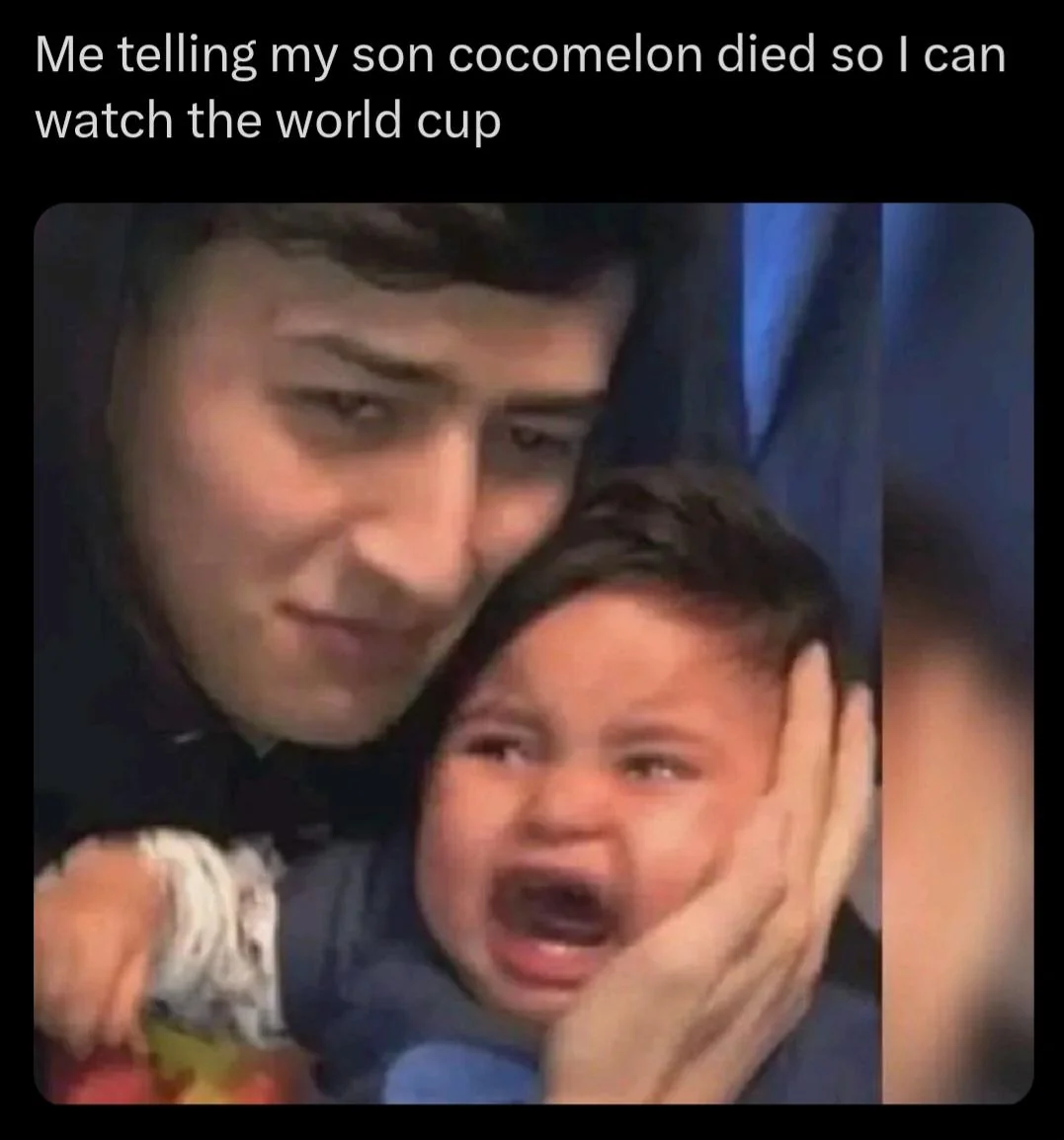 I'm sorry son...