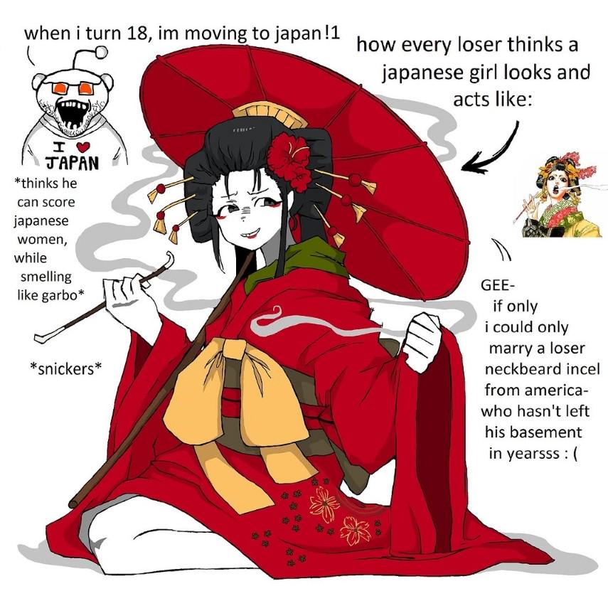 What Losers Think Japanese Women are Like...