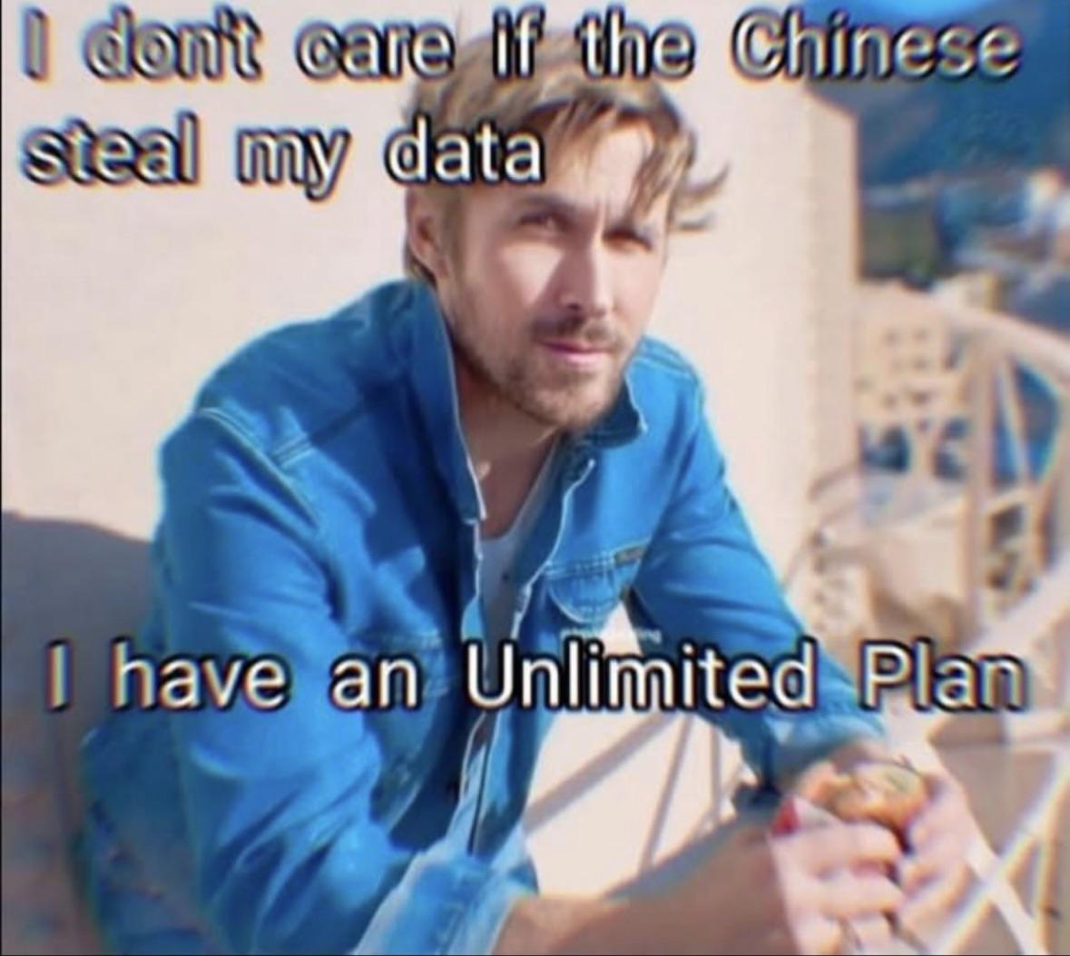 Chinese got no shi on me