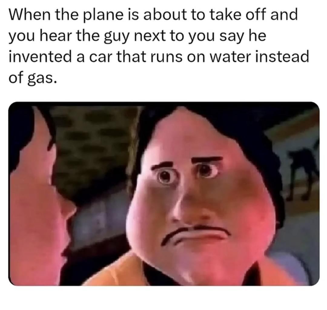 Someone is chasing him for sure