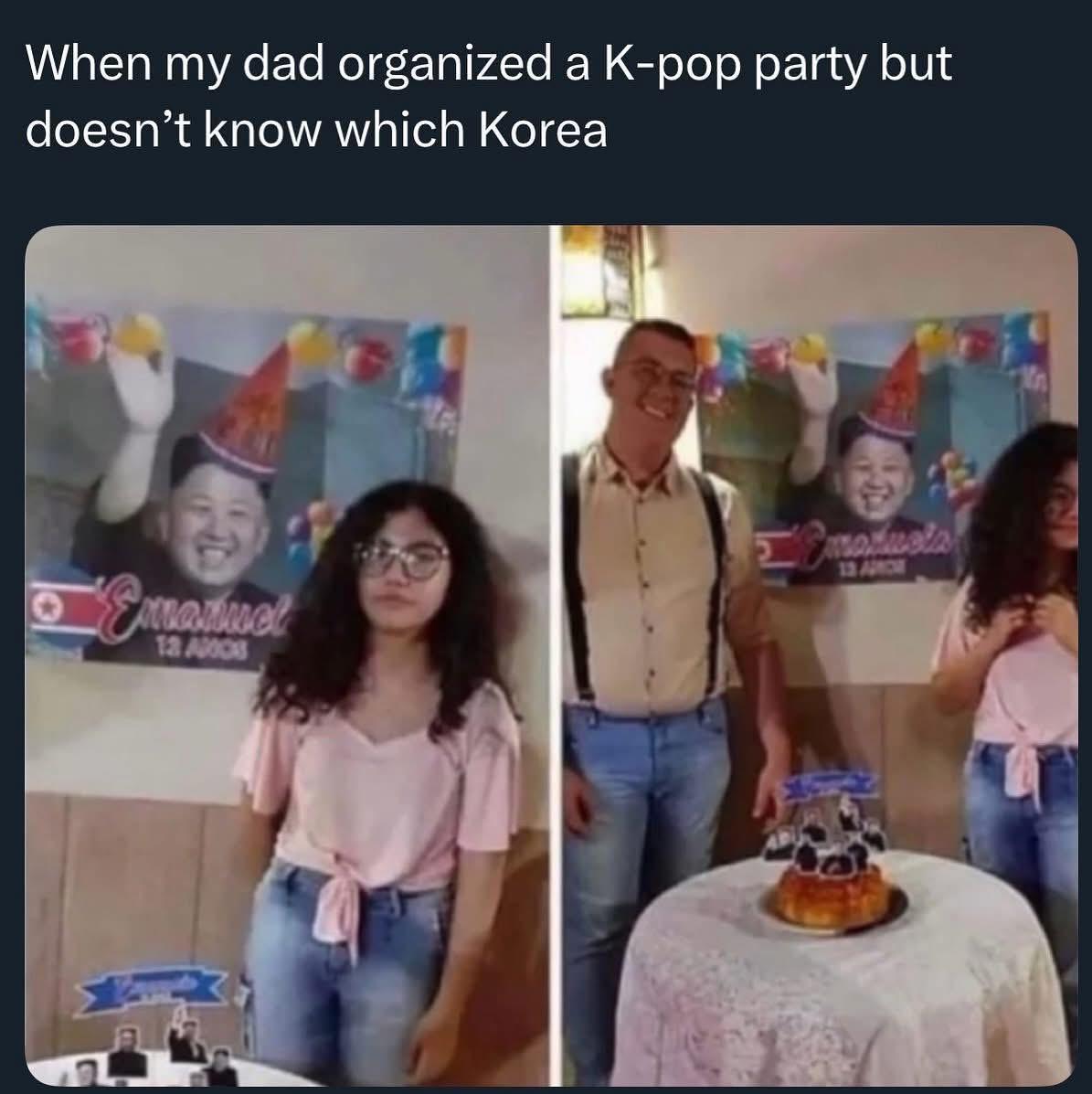 Wonder if the dad knew