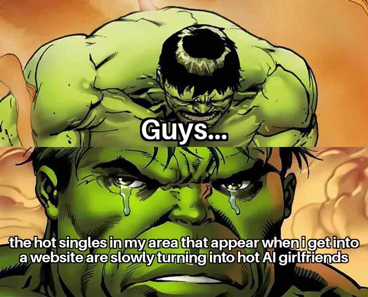 Damnn youuu AI... GIVE ME BACK MY MILFS