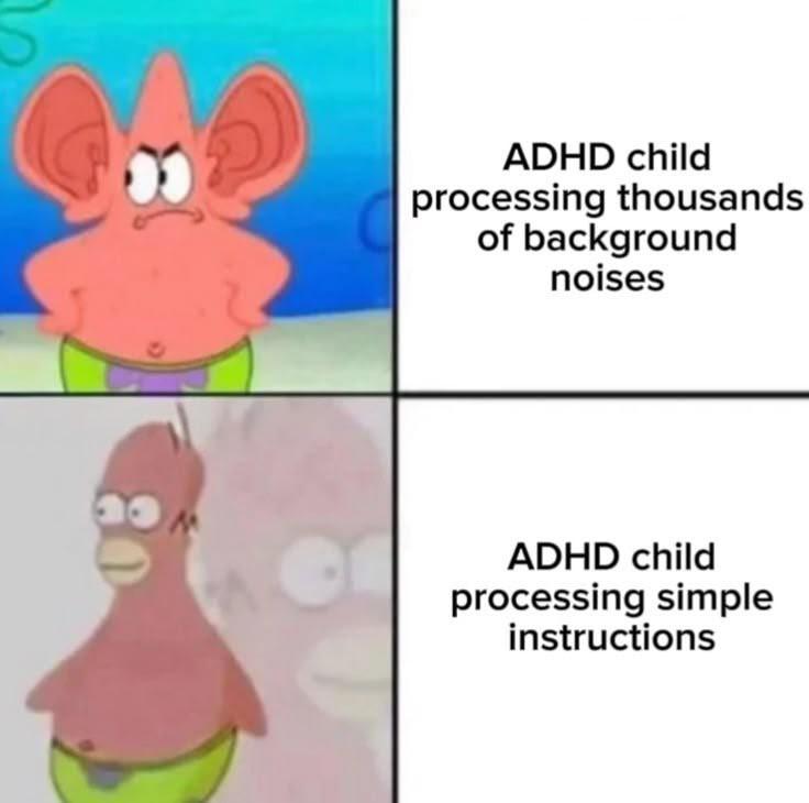 Adhd and the brain processing information