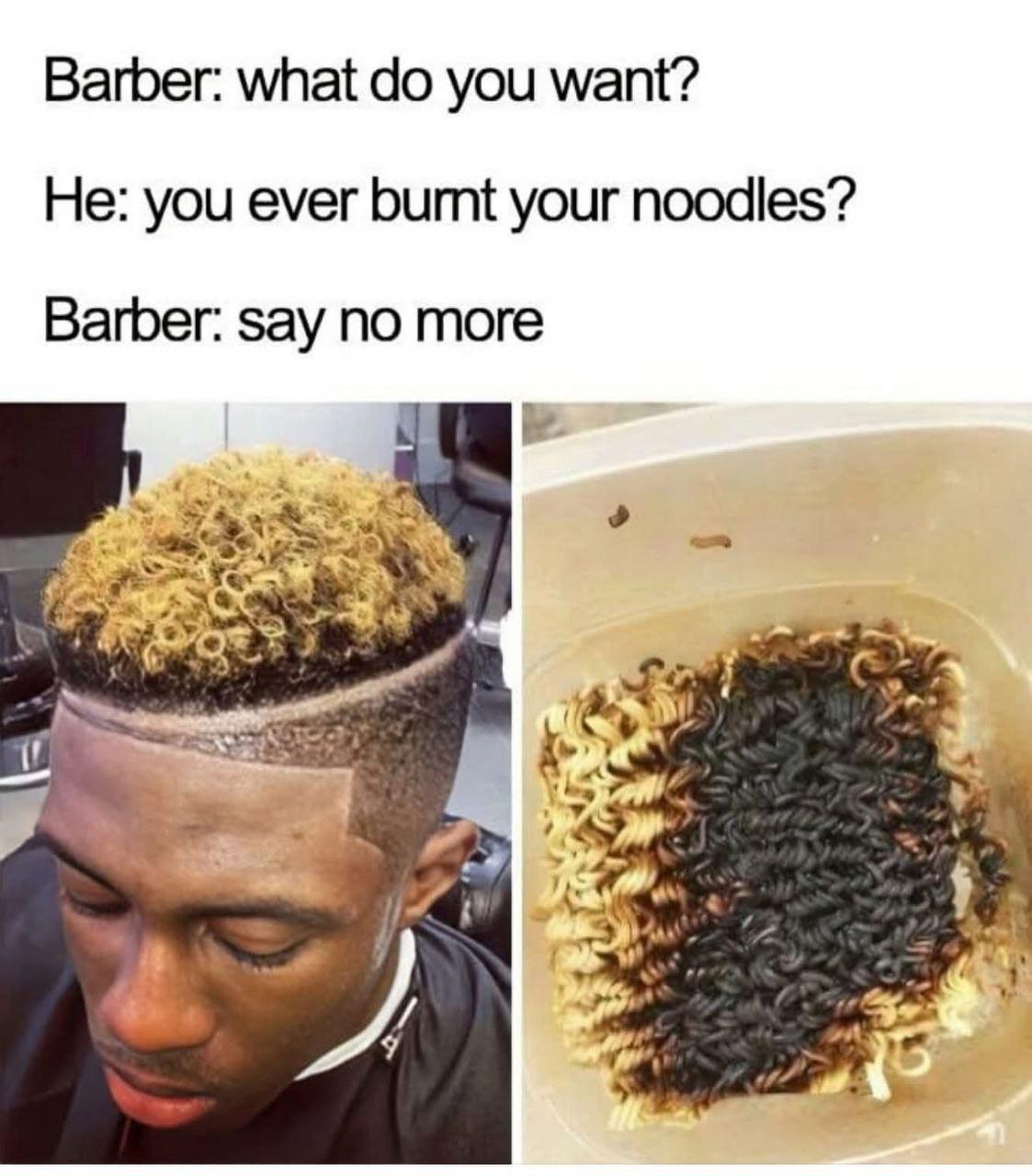 Burnt Hair
