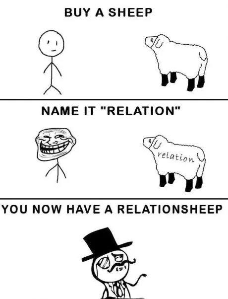 I'm in a relationsheep