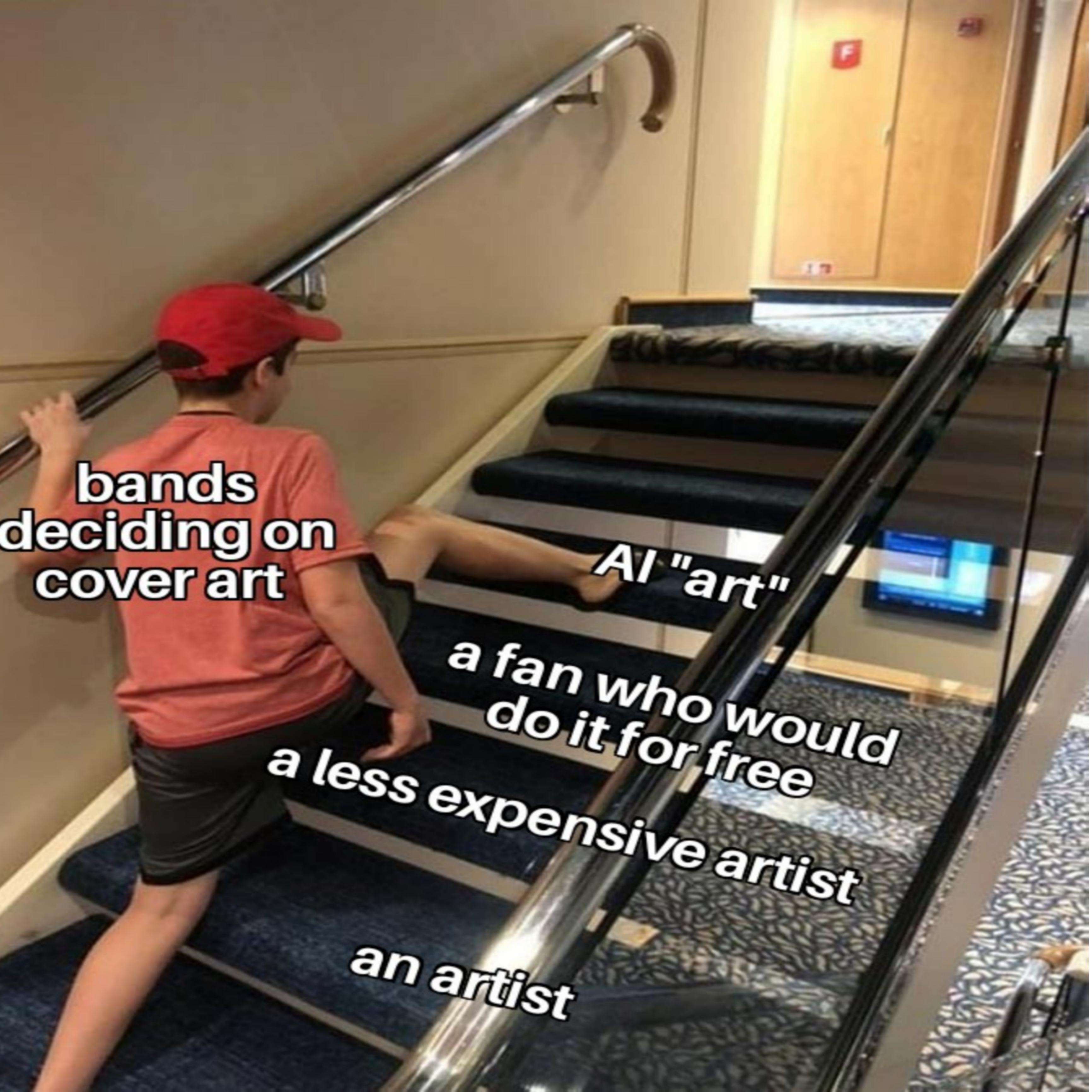 AI cover art is gross