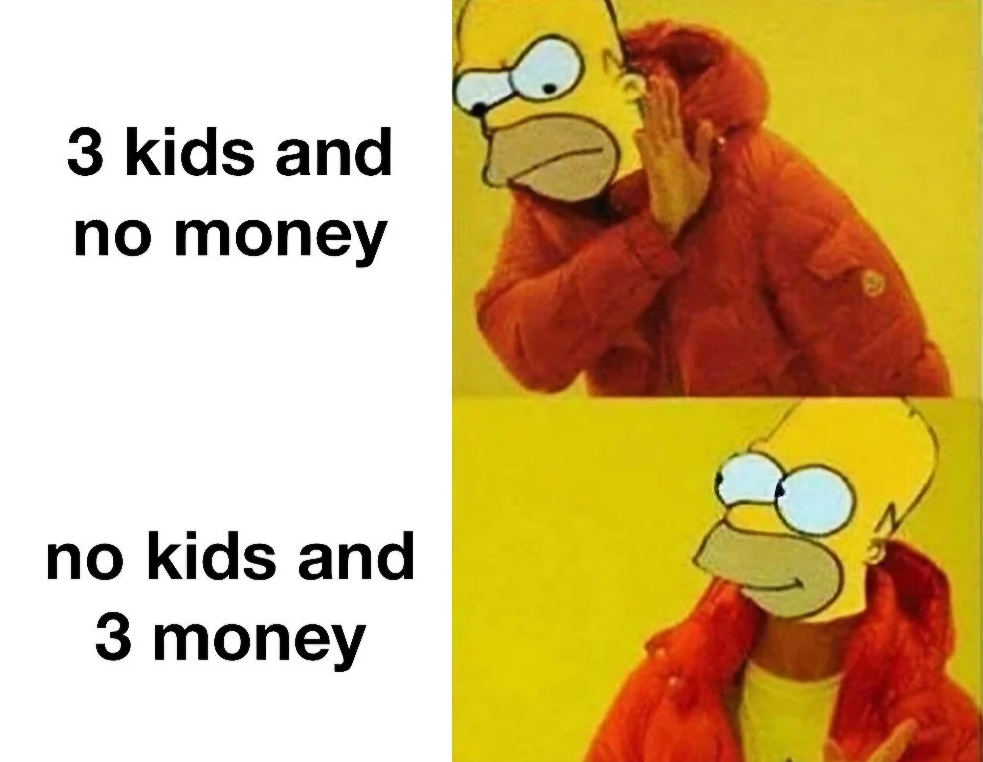 It's Christmas soon. Worst time when you got 3 kids and no money.