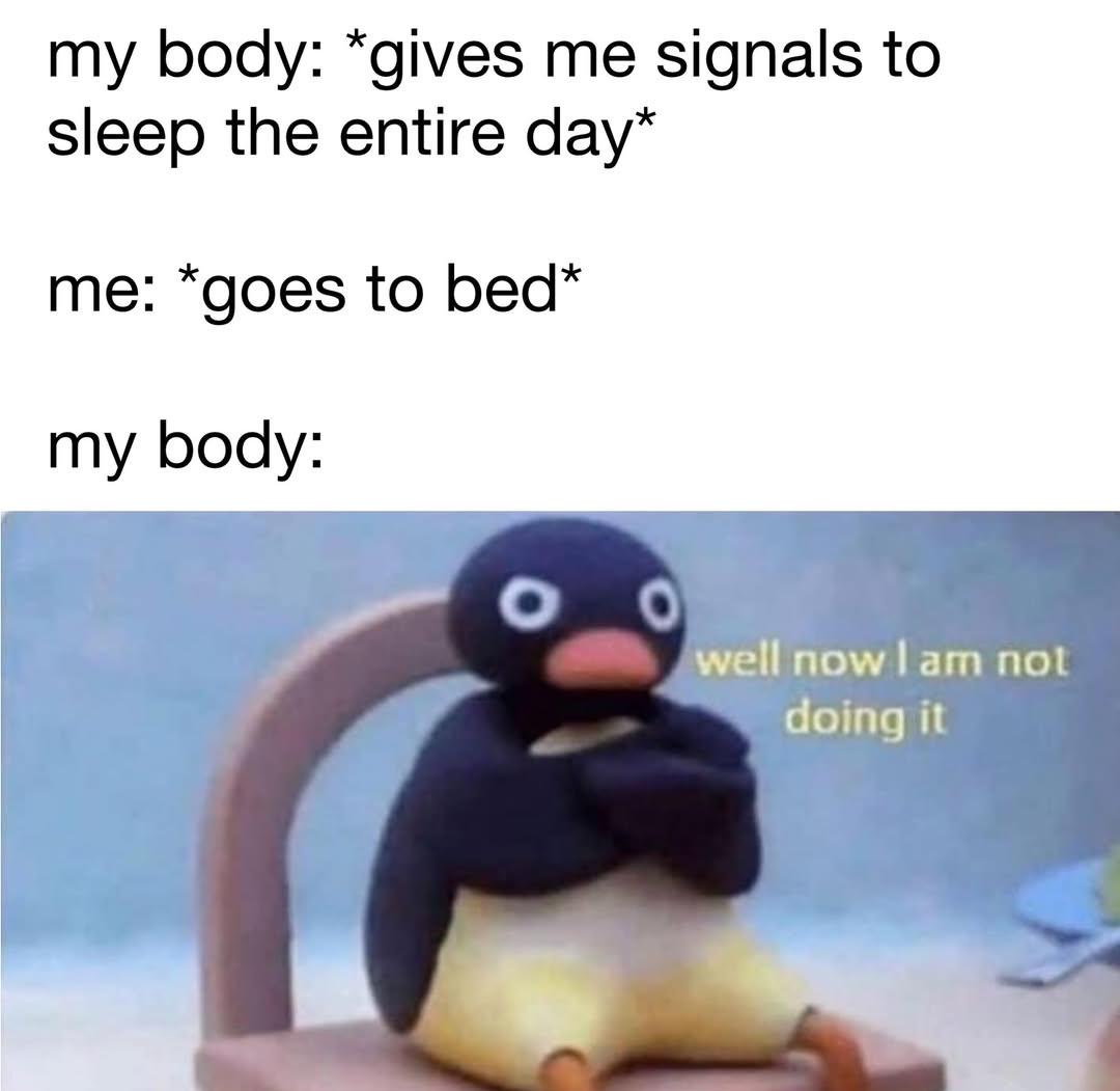 Body playing mind games