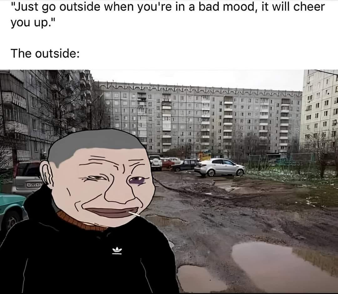 Just go outside