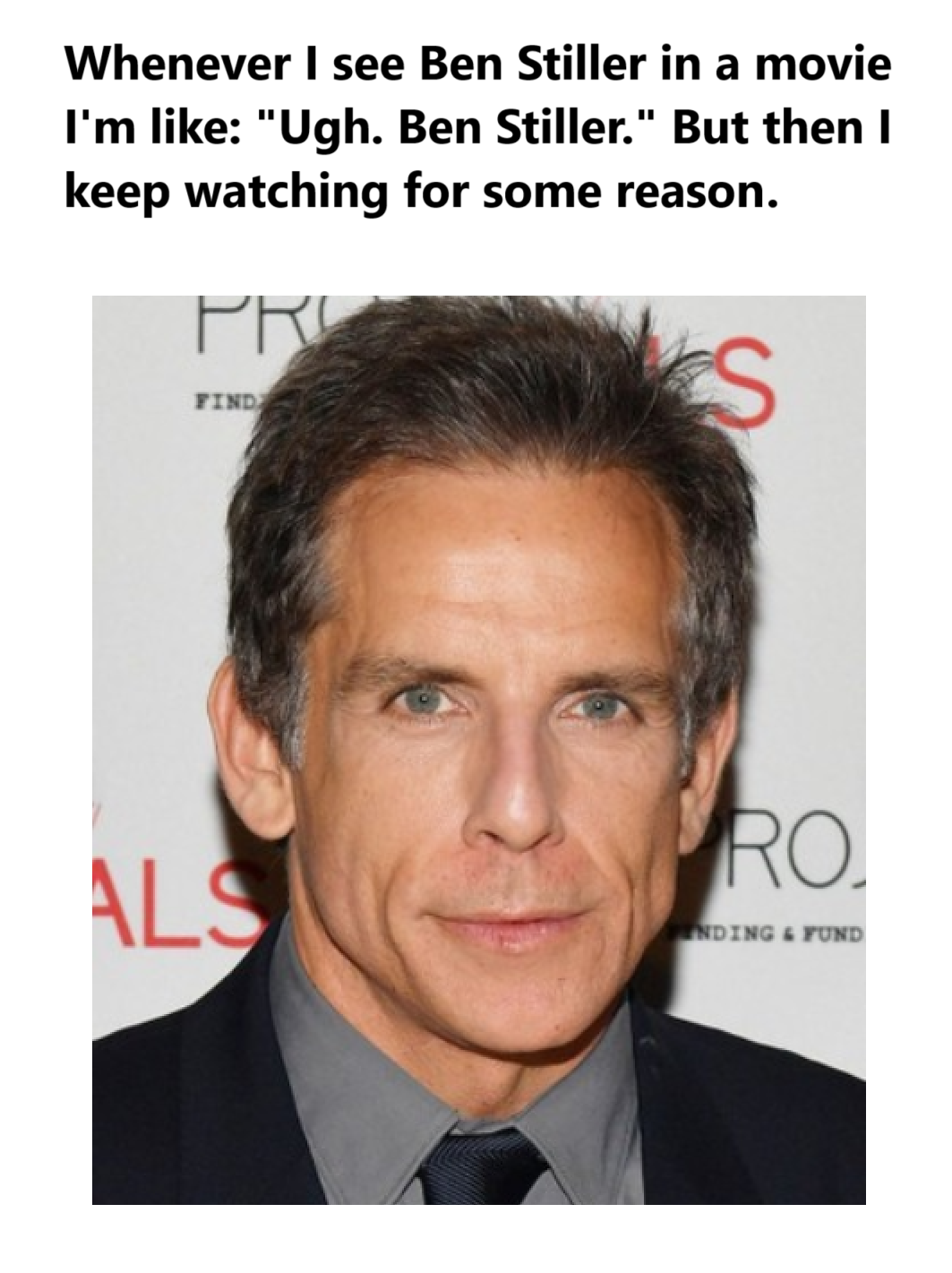 fuckin' ben stiller